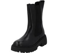 Palado Damen Chelsea Boots Zevah - elegante Boots Made in Portugal - leicht gefütterte Stiefel - bequeme Stiefeletten Schwarz UK8 - EU41