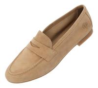 Palado Damen Loafer Zevrag - elegante Halbschuhe - Slipper im zeitlosen Design - Sommerschuhe - modisch und bequem Beige UK7 - EU40