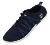 Palado Damen Sneaker Lostos - modische Turnschuhe mit Schnellschnürsystem - elegant und bequem - vielseitiger sportlicher Look Dunkelblau UK3,5 - EU36