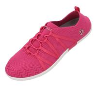 Palado Damen Sneaker Lostos - modische Turnschuhe mit Schnellschnürsystem - elegant und bequem - vielseitiger sportlicher Look Pink UK3,5 - EU36