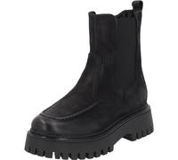 Palado Damen Stiefeletten Filicudi - robuste Boots aus Rindsleder - leicht gefütterte Stiefel - modische Winterschuhe Schwarz UK7 - EU40