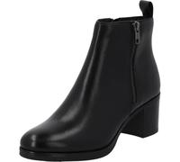 Palado Damen Stiefeletten Gorir - elegante Ankle-Boots aus Leder - leicht gefütterte Stiefel - bequeme Boots für Herbst & Winter Schwarz UK5,5 - EU38