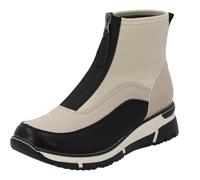Palado Damen Stiefeletten Mucia - modische Boots - leicht gefütterte Stiefel - moderne Ankle-Boots Beige UK5,5 - EU38