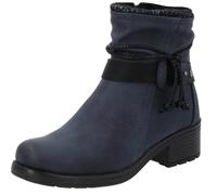 Palado Damen Stiefeletten Saraia - modische Boots - leicht gefütterte Stiefel - bequeme Ankle-Boots Blau UK4,5 - EU37