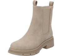 Palado Damen Stiefeletten Vulmer - elegante Boots - leicht gefütterte Stiefel - modische Ankle-Boots Beige UK8 - EU41