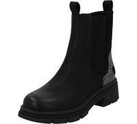 Palado Damen Stiefeletten Vulmer - elegante Boots - leicht gefütterte Stiefel - modische Ankle-Boots Schwarz UK5,5 - EU38
