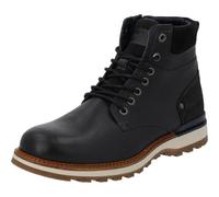 Palado Herren Boots Traqen - robuste Stiefel Made in Portugal - warm gefütterte Stiefeletten - elegante Ankle-Boots Schwarz UK9 - EU42