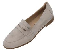 Palado Mokassins Damen Arselaus - elegante Loafer - Halbschuhe im zeitlosen Design - Sommerschuhe - modisch und bequem Grau UK8 - EU41