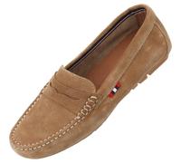 Palado Mokassins Damen Strun - elegante Halbschuhe aus Leder - Slipper im zeitlosen Design - modische Sommerschuhe - modisch und bequem Braun UK8 - EU41
