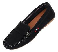 Palado Mokassins Damen Strun - elegante Halbschuhe aus Leder - Slipper im zeitlosen Design - modische Sommerschuhe - modisch und bequem Blau UK5,5 - EU38