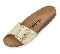 Palado Pantoletten Damen Malta EGS Aurora by Sila Sahin - elegante Sandalen Made in Spain - bequeme Hausschuhe mit Kork-Fußbett - modische Sommerschuhe