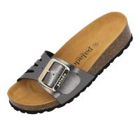 Palado Pantoletten Damen Malta EGS Wedge Vent - bequeme Sandalen Made in Spain - Hausschuhe mit Kork-Fußbett - modische Sommerschuhe Grau UK8 - EU41