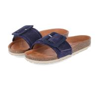 Palado Pantoletten NUBRA - Gr. 40 - Blau - Rauleder