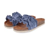 Palado Pantoletten VILNADO - Gr. 36 - Blau - Rauleder