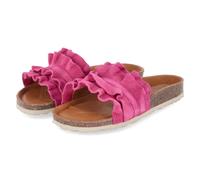 Palado Pantoletten VILNADO - Gr. 36 - Pink - Rauleder