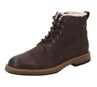 Palado Stiefel Herren Adfaren - elegante Boots aus edlem Rindsleder - warm gefütterte Stiefeletten - Winterschuhe für kalte Herbst- und Wintertage Braun UK10,5 - EU45