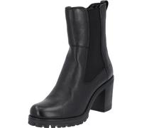 Palado Stiefeletten Damen Giglio - edle Stiefeletten aus feinstem Rindsleder - leicht gefüttert mit rutschfester TPR-Sohle - ideal für Herbst & Winter Schwarz UK7 - EU40