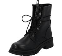 Palado Stiefeletten Damen Lorsan - gefertigt aus hochwertigem, pflegeleichtem Material - leicht gefüttert für kühle Tage - stilvoller Begleiter für Herbst und Winter. Schwarz UK6 - EU39