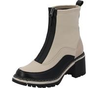 Palado Stiefeletten Damen Olania - moderne Boots - leicht gefütterte Stiefel - elegante Ankle-Boots Beige UK7 - EU40