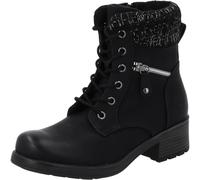 Palado Stiefeletten Damen Roffina - elegante Boots - leicht gefütterte Stiefel - modische Ankle-Boots Schwarz UK6 - EU39