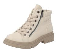 Palado Stiefeletten Damen Salnos - bequeme Boots - elegante Schnürstiefel - moderne Stiefel Beige UK7 - EU40