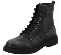 Palado Stiefeletten Damen Seliah - modische Boots - ungefütterte Stiefel für die Übergangszeit - elegante Schnürstiefel Zinn UK4,5 - EU37