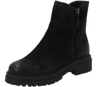 Palado Stiefeletten Damen Valris - elegante Boots aus Leder - leicht gefütterte Stiefel - modische Ankle-Boots Schwarz UK8 - EU41