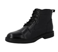 Palado Stiefeletten Herren Orireak - elegante Boots aus Büffelleder - leicht gefütterte Stiefel - bequeme Ankle-Boots Schwarz UK9 - EU42