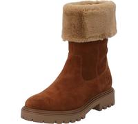 Palado Winterstiefel Damen Beilabla - warme Stiefel aus hochwertigem Rindsleder - bequeme Winterschuhe für kalte Herbst- und Wintertage Braun UK6 - EU39