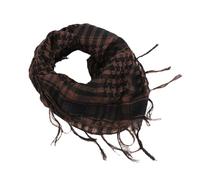 Palästinenser Tuch Damen Herren Palituch Palästinenser Arafat Tuch Klassisches Halstuch mit Fransen Shemagh Mode-Accessoire für Junge Männer und Frauen jeden Alters (Kaffee)