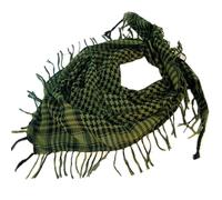 Palästinenser Tuch Damen Herren Palituch Palästinenser Arafat Tuch Klassisches Halstuch mit Fransen Shemagh Mode-Accessoire für Junge Männer und Frauen jeden Alters (Grün)