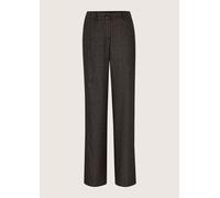 Palazzohose MADELEINE "Hose Marlenehose mit Nadelstreifen", Damen, Gr. 48, Normalgrößen, braun, cappuccino, Modern, weit, Hosen Palazzohose (57975652-48) braun, cappuccino