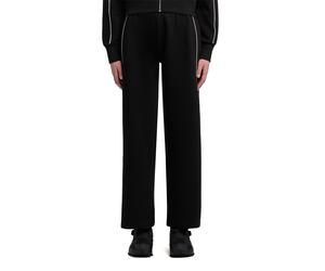 Palazzohose REEBOK "BAILEY WIDE LEG PANT", Damen, Gr. M, N-Gr, schwarz, Obermaterial: 60% Baumwolle, 40% Polyester, Hosen Palazzohose, mit weitem Bein, aus Baumwolle und Polyester, in den Größen XS bi