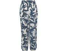 Palazzohose sand-blau-bedruckt 36