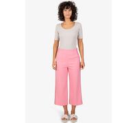 Palazzohose SPORTALM KITZBÜHEL, Damen, Gr. 40, N-Gr, rosa (pink dawn), Web, Obermaterial: 67% Polyester, 29% Viskose, 4% Elasthan, clean, unifarben, weit 7/8-Länge, Hosen Palazzohose, mit Glanzstreife