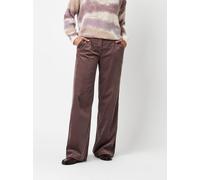 Palazzohose TONI "Luisa Palazzo", Damen, Gr. 21, K-Gr, lila (mauve), Cord, Obermaterial: 78% Baumwolle, 20% Modal, 2% Elasthan, unifarben, normal, Hosen Palazzohose, Relaxed Fit, aus seidigem Cord (15