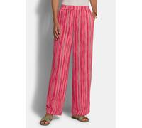 Palazzohose VERA mit Längsstreifen pink 42