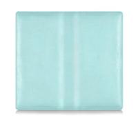 Pale Turquoise Solid Color Pure Plain Teal Pu Leather Auto Registration Insurance & ID Card Holder Wallet Accessories Case for Essential Document, Driver License, Cards