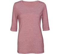 Palgero Liv 3/4 Shirt 48 SeaCell Women rot meliert - Größe XL