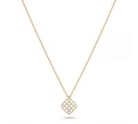 Palido Collier - Diamant Halskette 18K Gelbgold Filigran Rauten-Anhänger - Palido gold