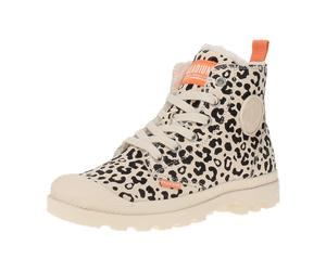 Palladium 99519-978-M Pampa Hi Zip WL Leo - Damen Boots - Wave-Gray-Brown für Damen, animal, Größe 37 EU