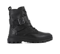 Schnürboots PALLADIUM "PALLAGRADE RANGER L", Damen, Gr. 40, schwarz, Leder, Schuhe Schnürboots, Schnürstiefel, Schnürstiefelette mit Reißverschluss (96095922-40) schwarz