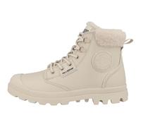 Palladium Pampa Hi Snow Warm für Damen, beige, Größe 39 EU