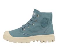 Schnürboots PALLADIUM "PAMPA HI", Damen, Gr. 41, basalto, Textil, Schuhe Schnürboots, Schnürstiefel, Schnürstiefelette aus Canvas (19811950-41) basalto