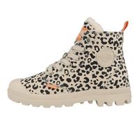 Winterboots PALLADIUM "PAMPA HI ZIP WL LEO", Damen, Gr. 37,5, dear braun, schwarz, Leder, Schuhe, Winterschuhe, Schnürboots, Winterstiefel, wasserabweisend & gefüttert (19605212-37,5) dear braun, schw