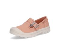 Palladium Damen Pampa M Washed Mary Jane Flat, Rosa Stone, 39.5 EU