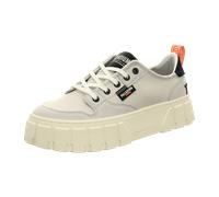Palladium Damen Plateau Schnürschuhe für Damen, weiß, Größe 39 EU