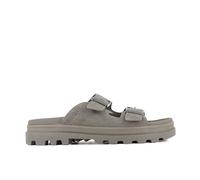 Palladium Sandalen Dunelite Riviera Veloursleder Grau Größe 40
