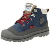 Palladium Jungen Pampa Hi Cuff Hkr Wp Outdoor boots, Blau, 30 EU