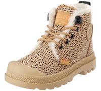 Palladium Mädchen Pampa Hi Zip Wool Mode-Stiefel, Dear Brown Safari, 34 EU